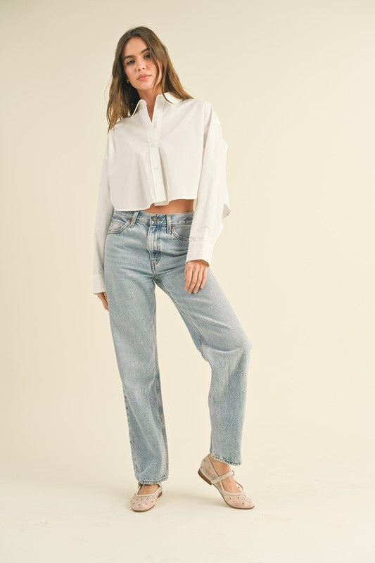 JOE CROPPED SHIRT