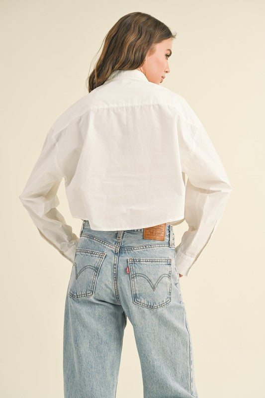 JOE CROPPED SHIRT