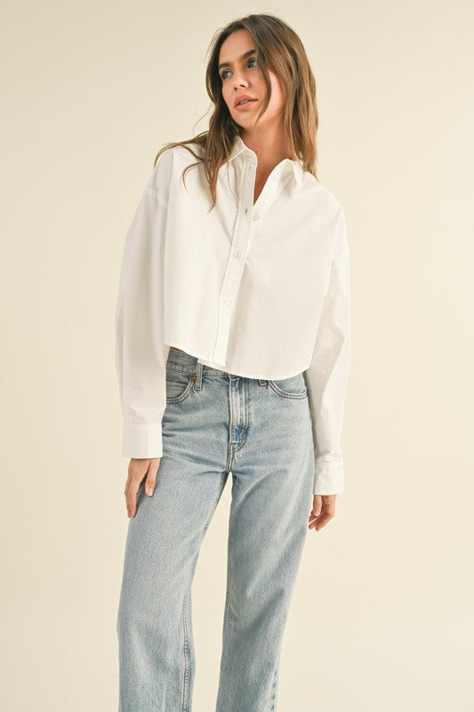 JOE CROPPED SHIRT